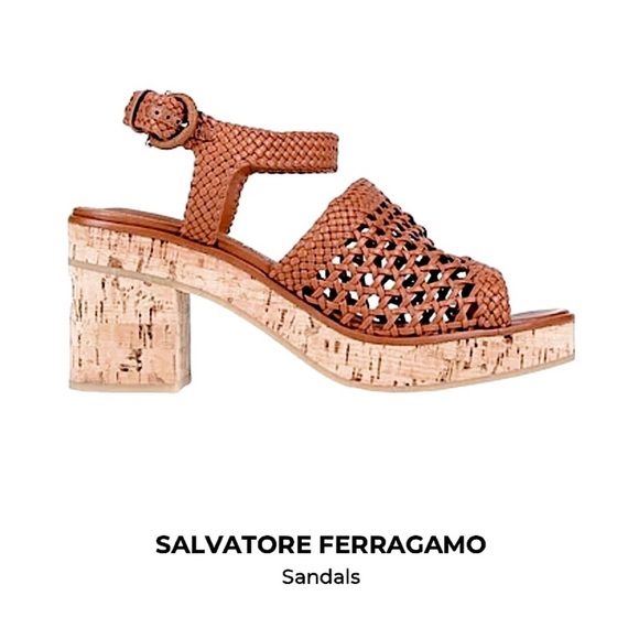 Salvatore‎ Ferragamo Platform Sandals